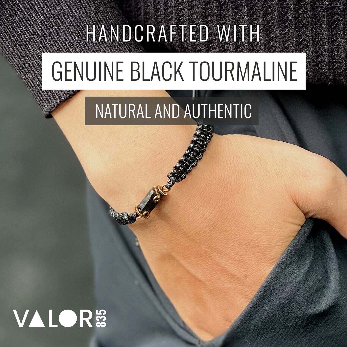 THE PROTECTOR BRACELET / BLACK TOURMALINE