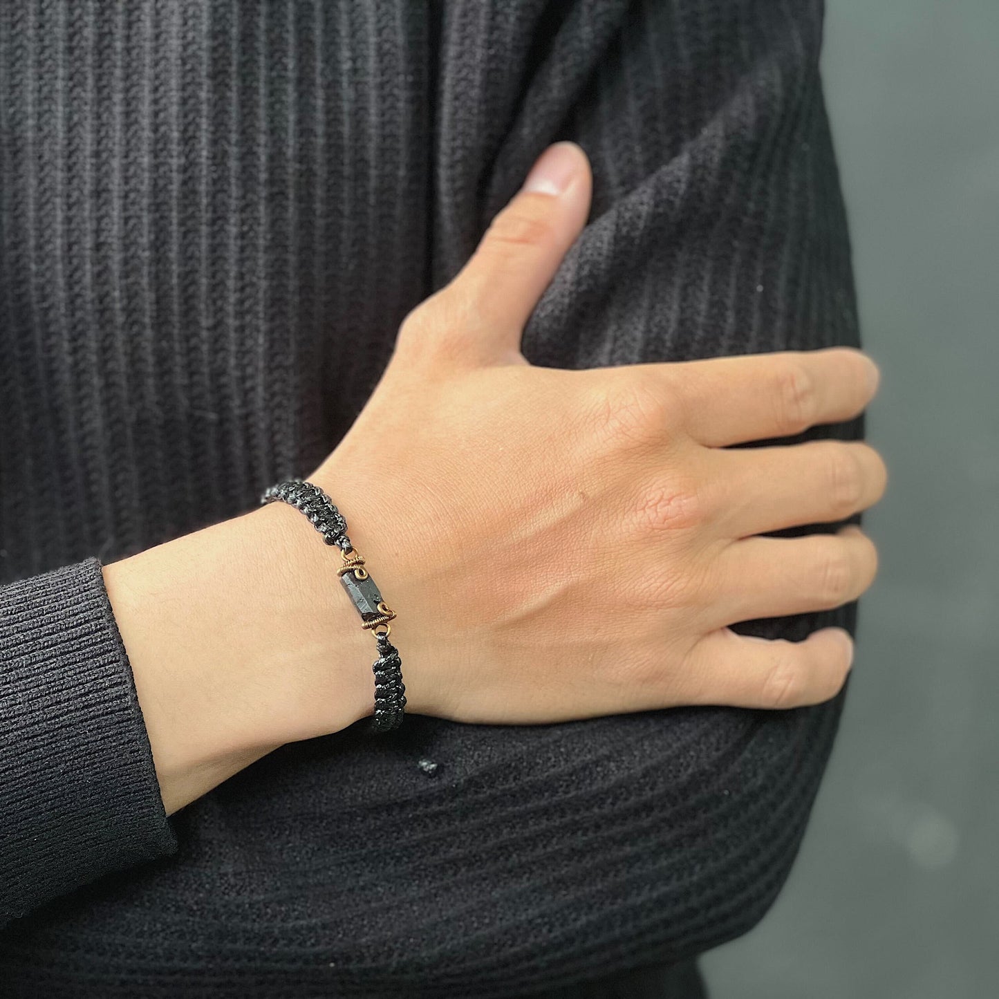 THE PROTECTOR BRACELET / BLACK TOURMALINE