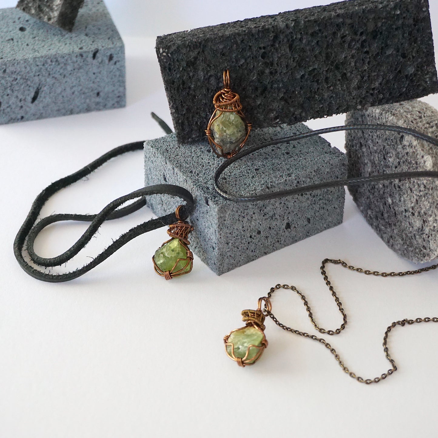 THE COUNSELLOR PENDANT / PERIDOT