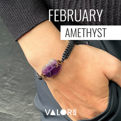 STRESS RELEASER BRACELET / AMETHYST