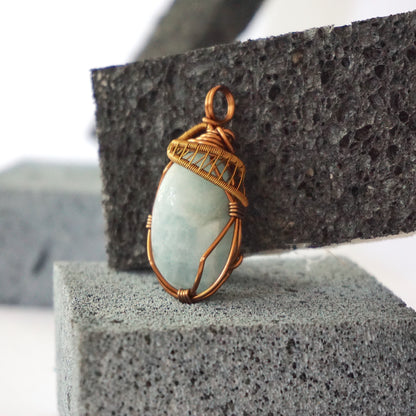 THE RELEASER PENDANT / AQUAMARINE