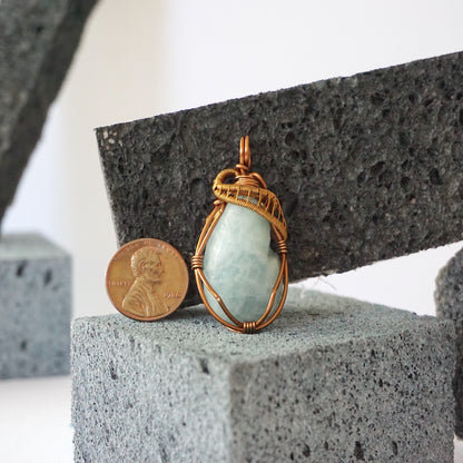 THE RELEASER PENDANT / AQUAMARINE