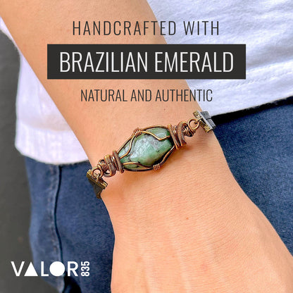 THE BRAVE BRACELET / EMERALD