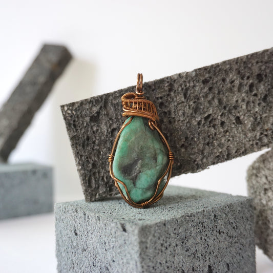 THE FORCE OF NATURE PENDANT / EMERALD