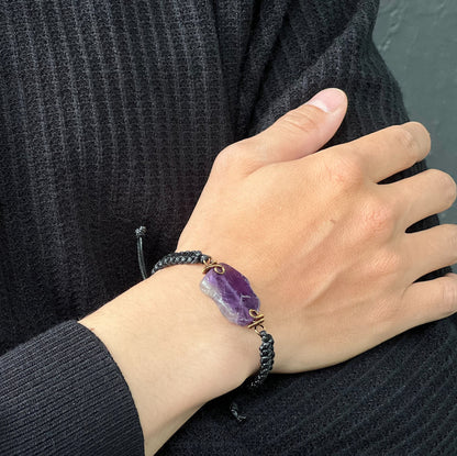 STRESS RELEASER BRACELET / AMETHYST