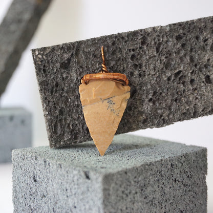 THE BUILDER PENDANT / BROWN JASPER