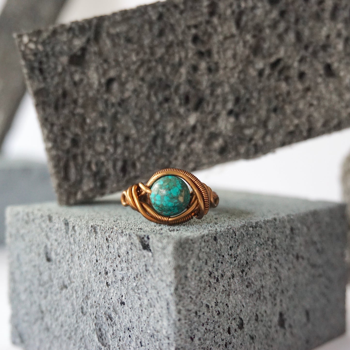 THE CONNECTED RING / TURQUOISE