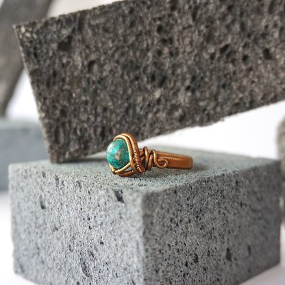 THE CONNECTED RING / TURQUOISE