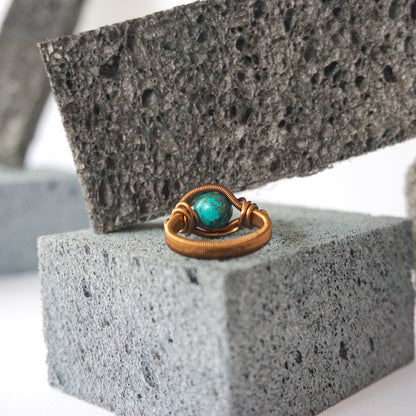 THE CONNECTED RING / TURQUOISE