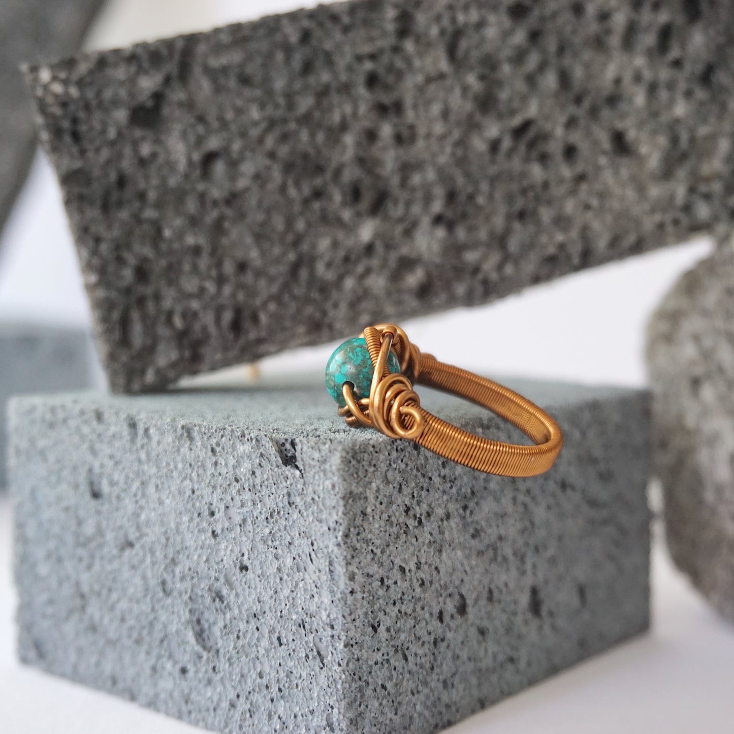 THE CONNECTED RING / TURQUOISE